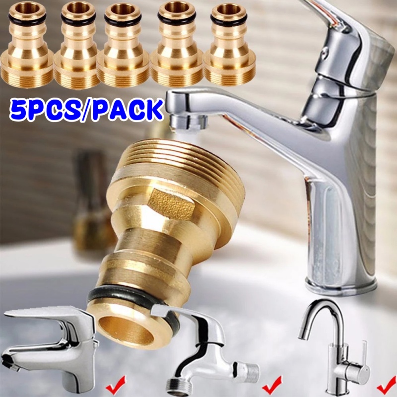 Kitchen Gadgets Mixer - 1/5 Stuks Universele Messing Tap Keukenadapters