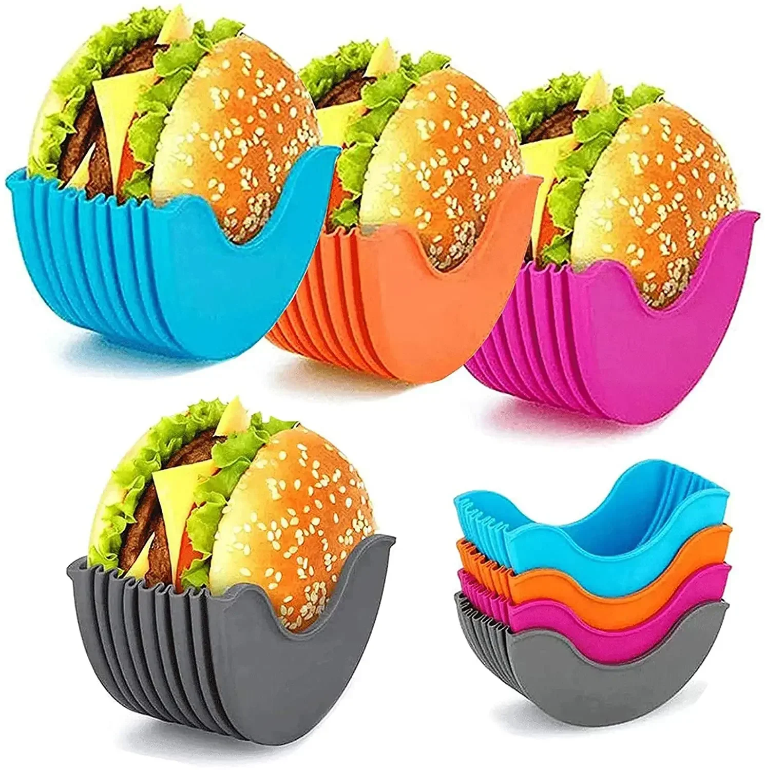 Kitchen Gadgets That Are Useful - Herbruikbaar Burgerrek Handige gadgets Siliconen frame