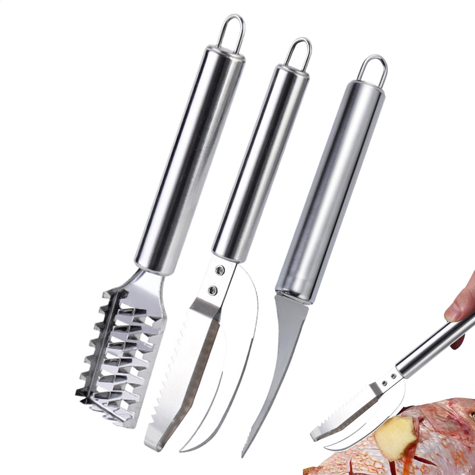 Kitchen Gadgets That Are Useful - Vis-schubbenverwijderaar mes garnalenreiniger roestvrij staal schilferverwijderaar