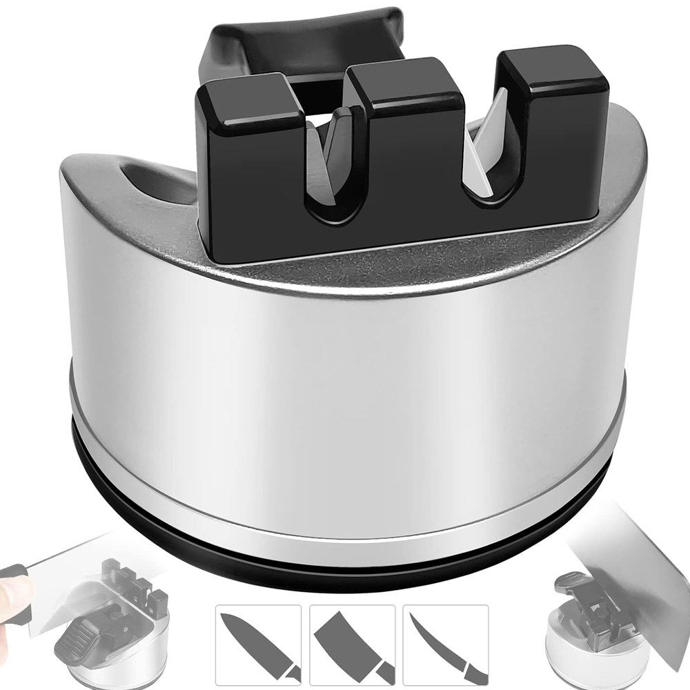 Kitchen Hand Gadgets - 2025 Nieuwe handsfree messenslijper, zakmessenslijpers met