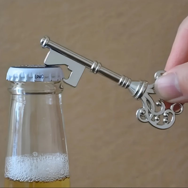 Kitchen Gadgets Vintage - 1pc, flesopener, vintage kroonsleutelvorm flesopener, geschikt