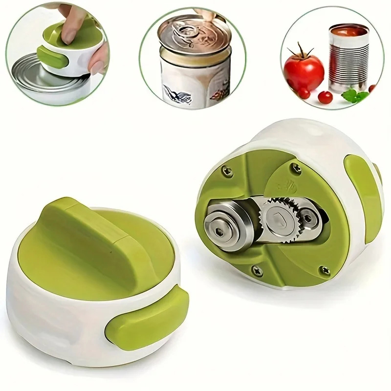 Kitchen Gadgets Jar Openers - Draagbare handmatige blikopener, compacte mini blikopener,