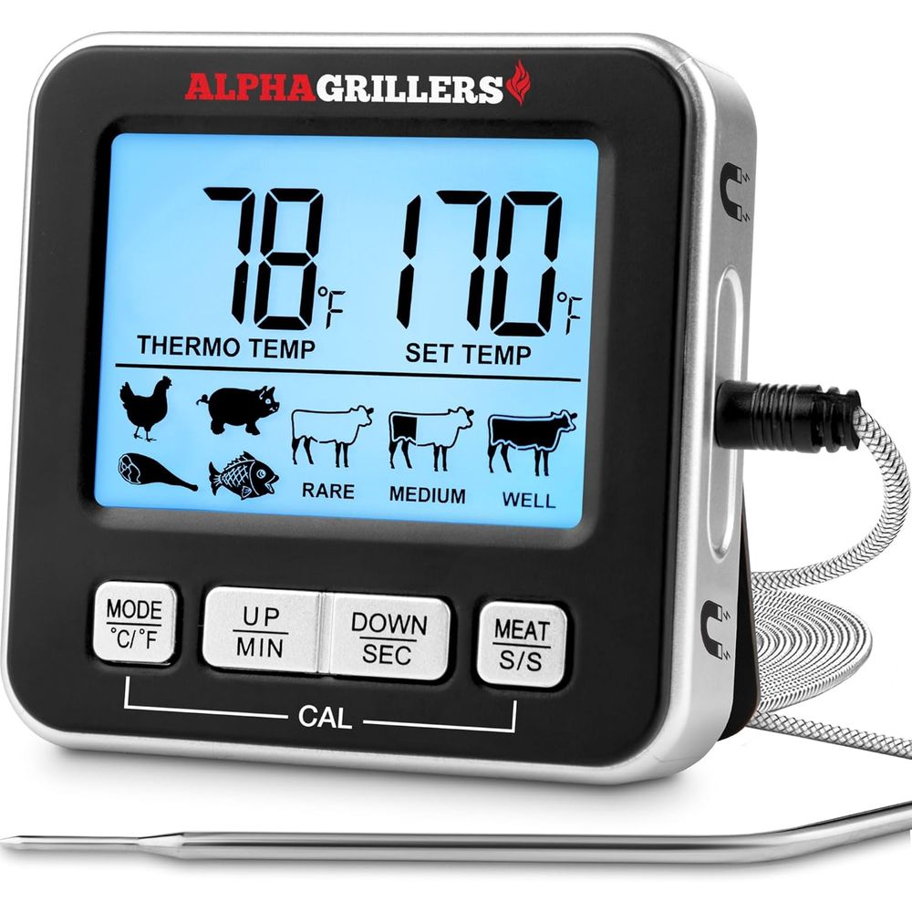 Digitale keukenoventhermometer - Kitchen Timer Digital recensie en prijs