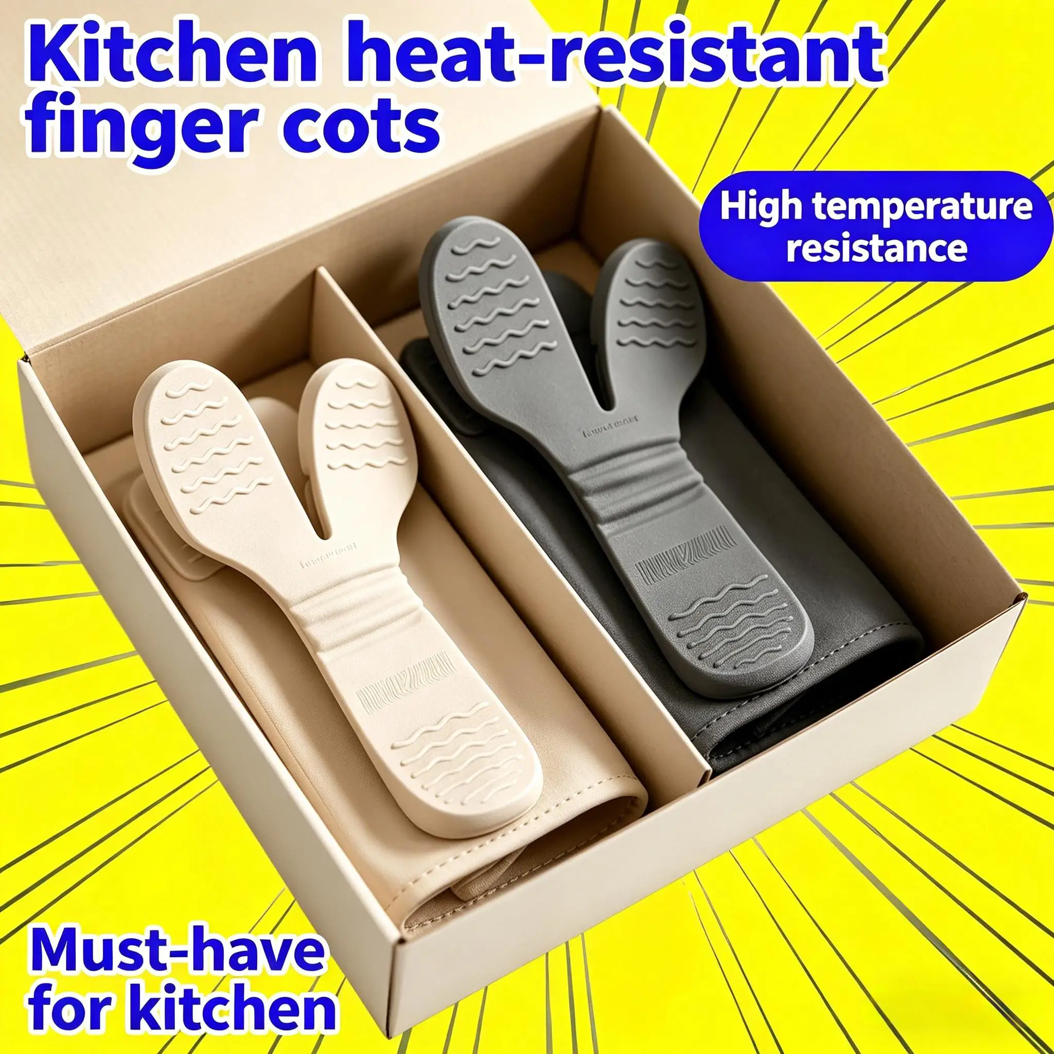 Hittebestendige handschoenen m - Kitchen Gadgets In China recensie en prijs