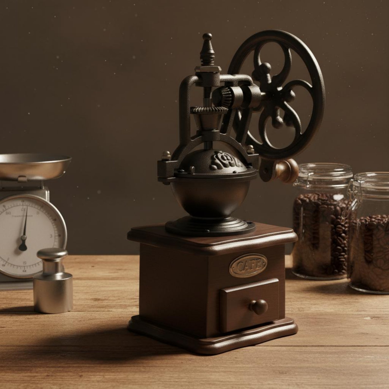 Handmatige amusementswiel koff - Kitchen Gadgets Vintage recensie en prijs