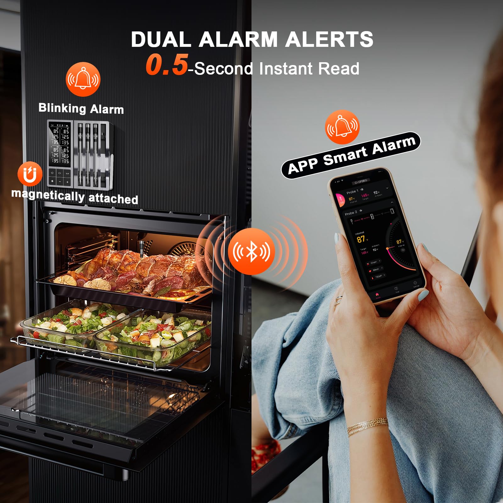 Draadloze Bluetooth vleestherm - Kitchen Timer Digital recensie en prijs