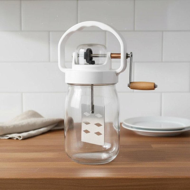 Handmatige boterkarnton, makke - Kitchen Gadgets Mixer recensie en prijs