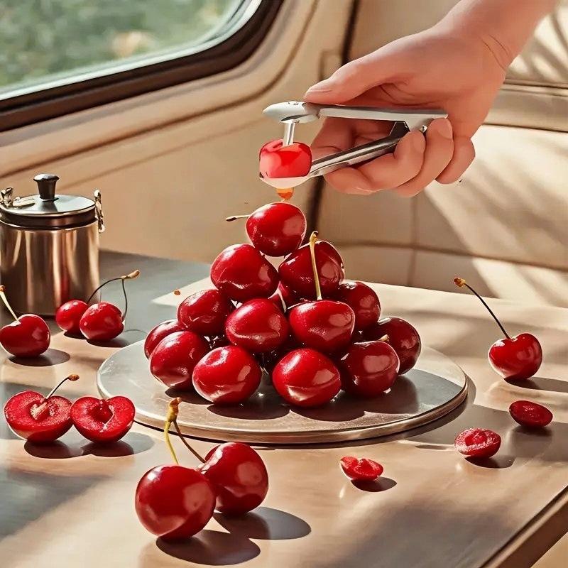 Keukenpitverwijderaar Olijfpit - Cherry Pitter Tool recensie en prijs