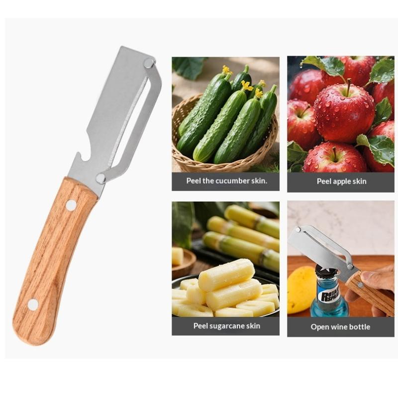 3-in-1 gekarteld schilmesje vo - Kitchen Gadgets That Are Useful recensie en prijs