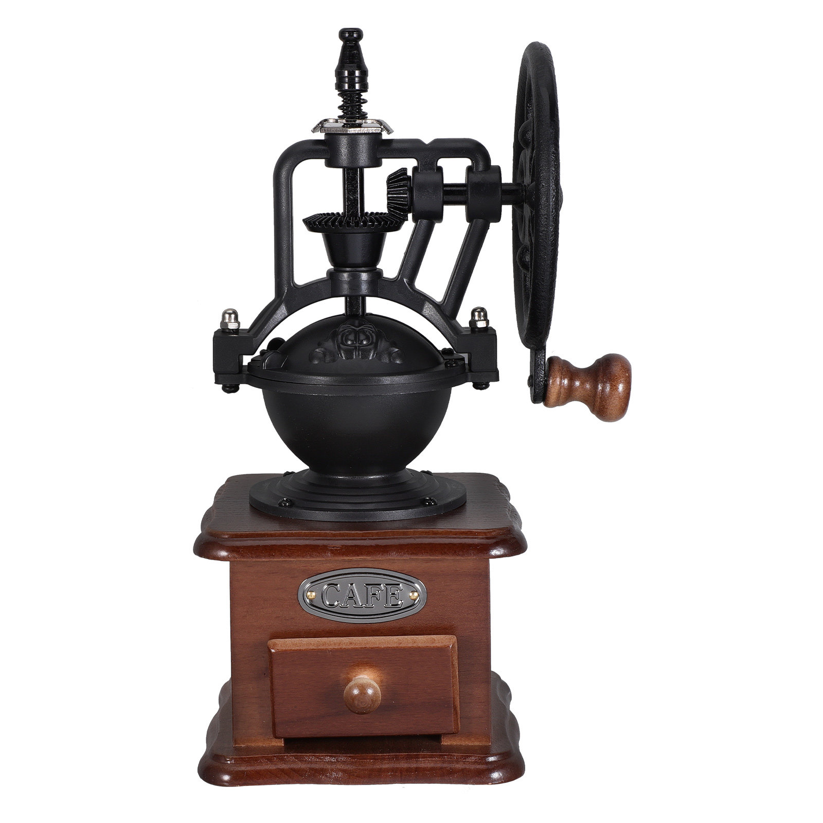 Retro houten handmatige koffie - Kitchen Gadgets Vintage recensie en prijs