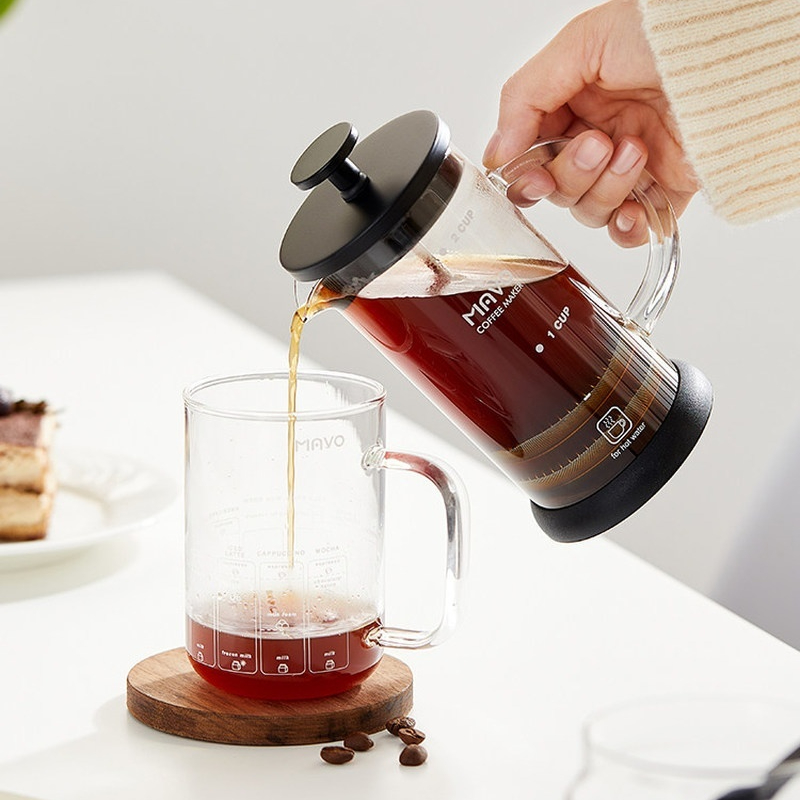 MAVO French Press Koffiezetapp - French Press Coffee Maker recensie en prijs