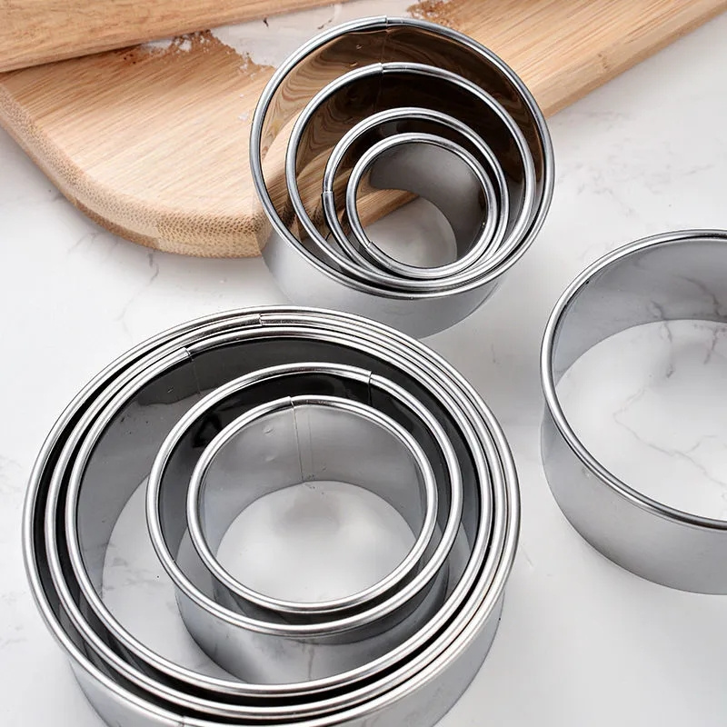 5PCS Ronde Rvs Biscuit Mold Kn - Kitchen Gadgets And Equipment recensie en prijs