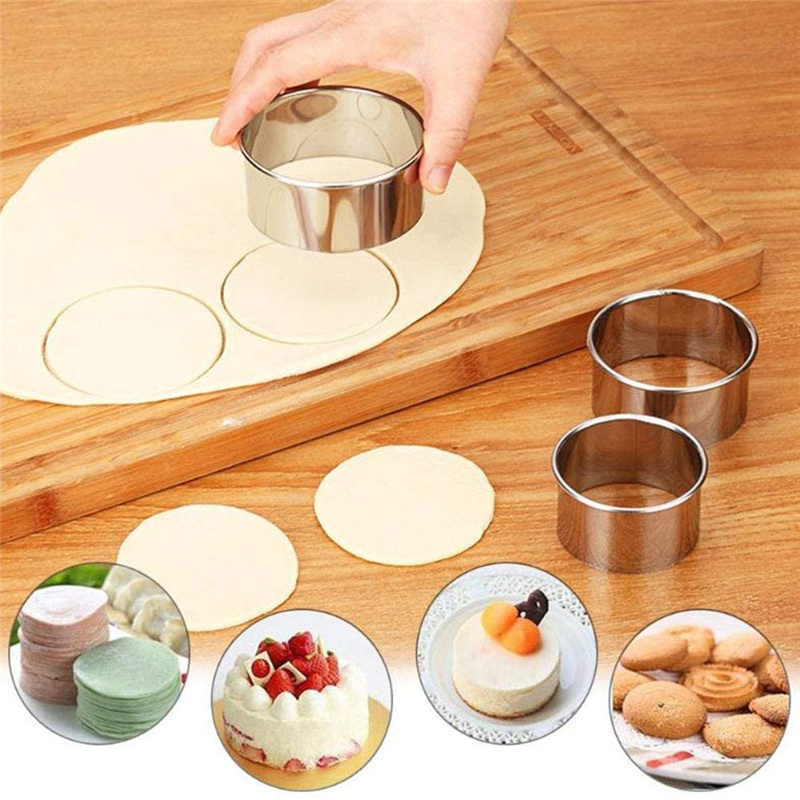 5PCS Ronde Rvs Biscuit Mold Kn - Kitchen Gadgets And Equipment recensie en prijs