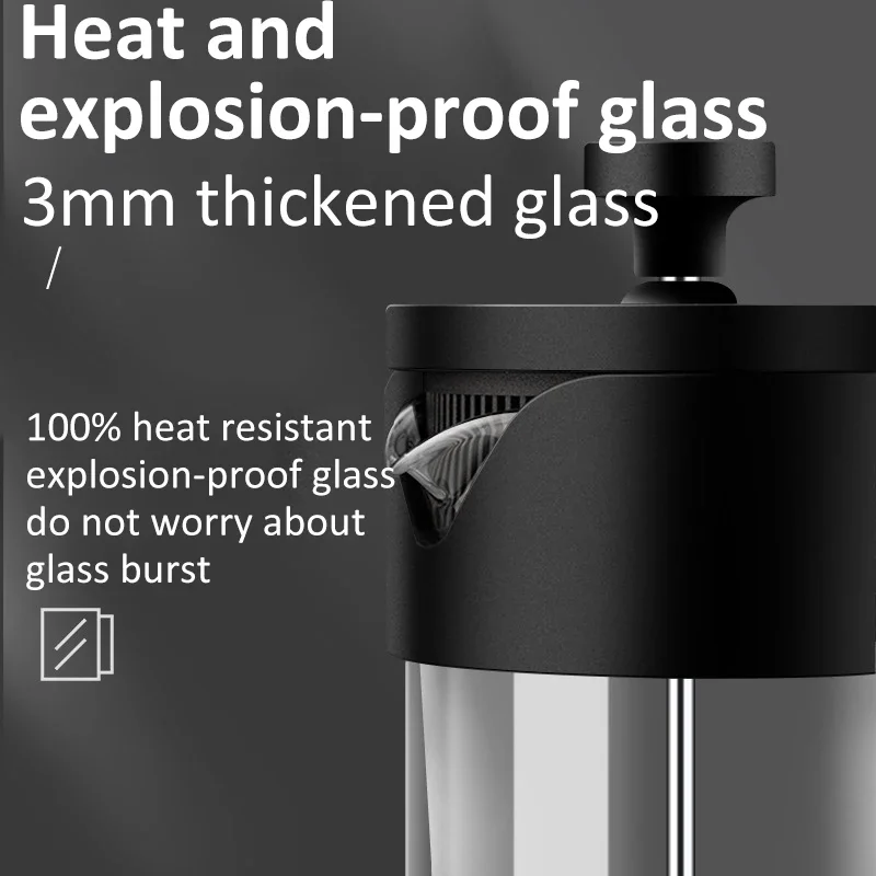 350/600/1000ML French Press Ko - French Press Coffee Maker recensie en prijs