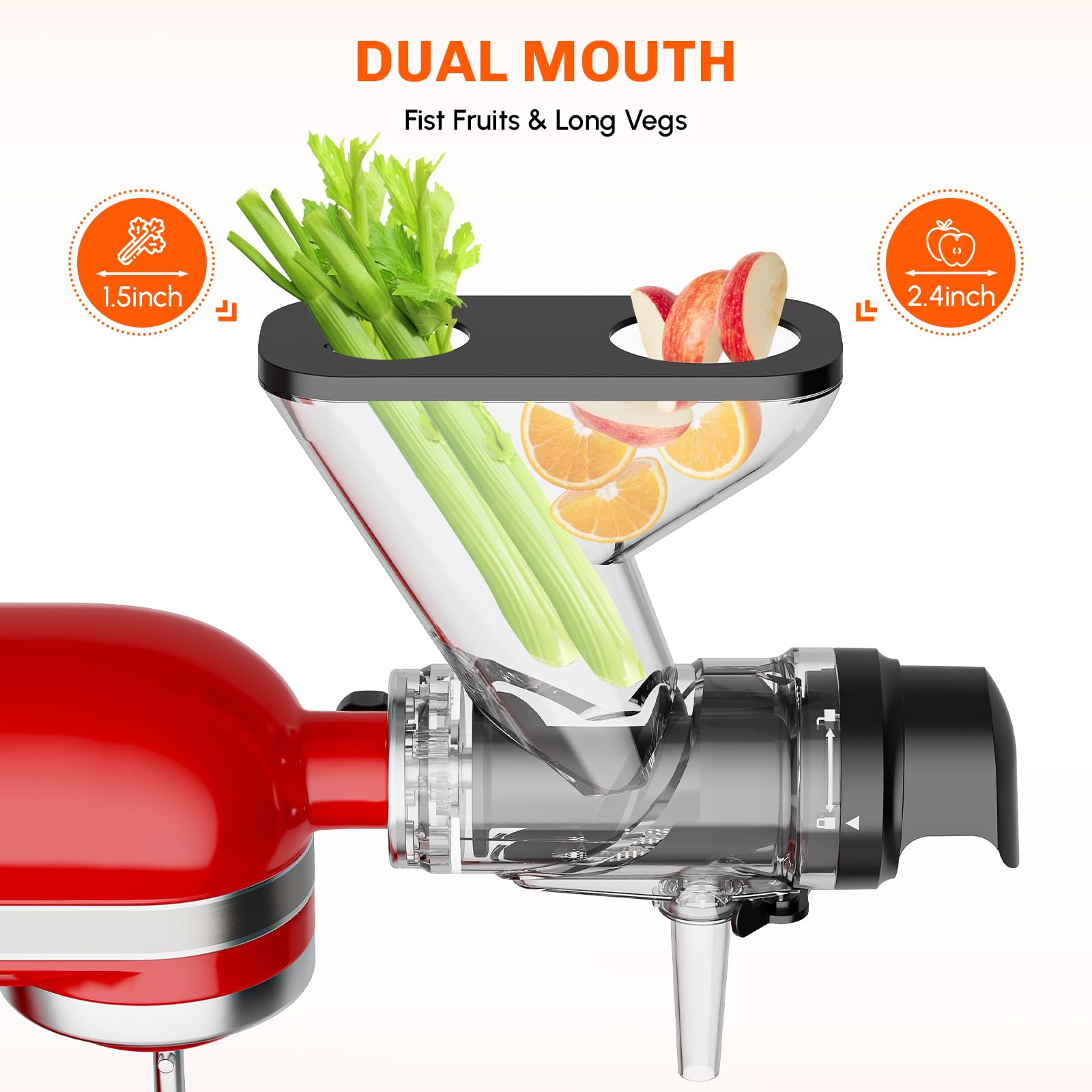 Kauwende sapcentrifuge-aanbouw - Kitchen Gadgets Mixer recensie en prijs