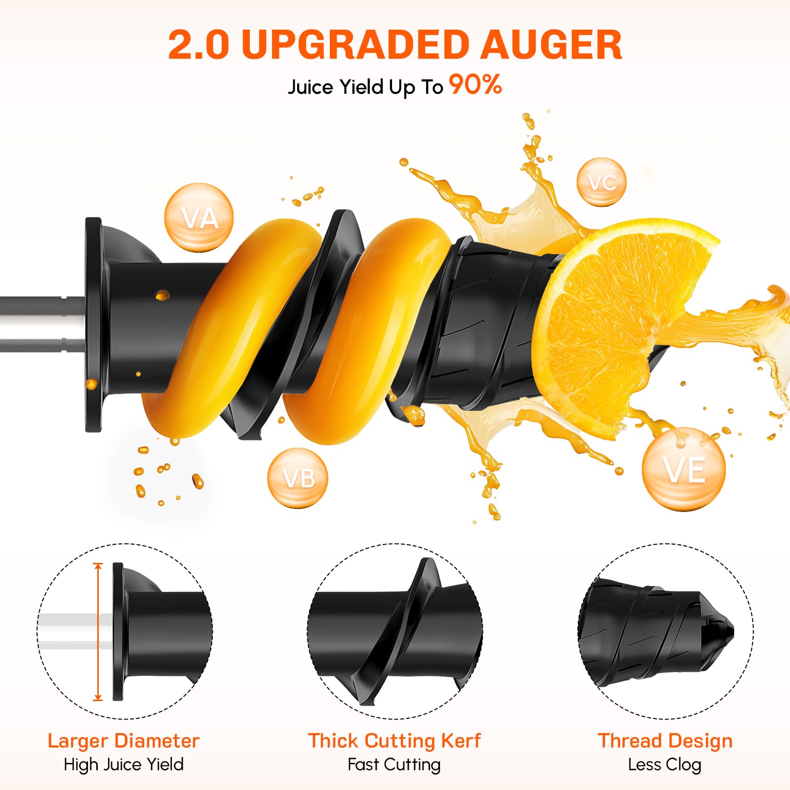 Kauwende sapcentrifuge-aanbouw - Kitchen Gadgets Mixer recensie en prijs